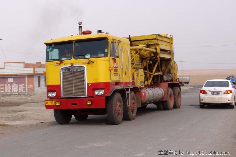 卡车论坛连载:华北油田拍大车(更新重庆铁马6x6)车型