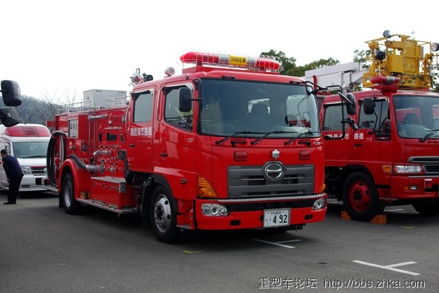 广汽日野700底盘的消防车