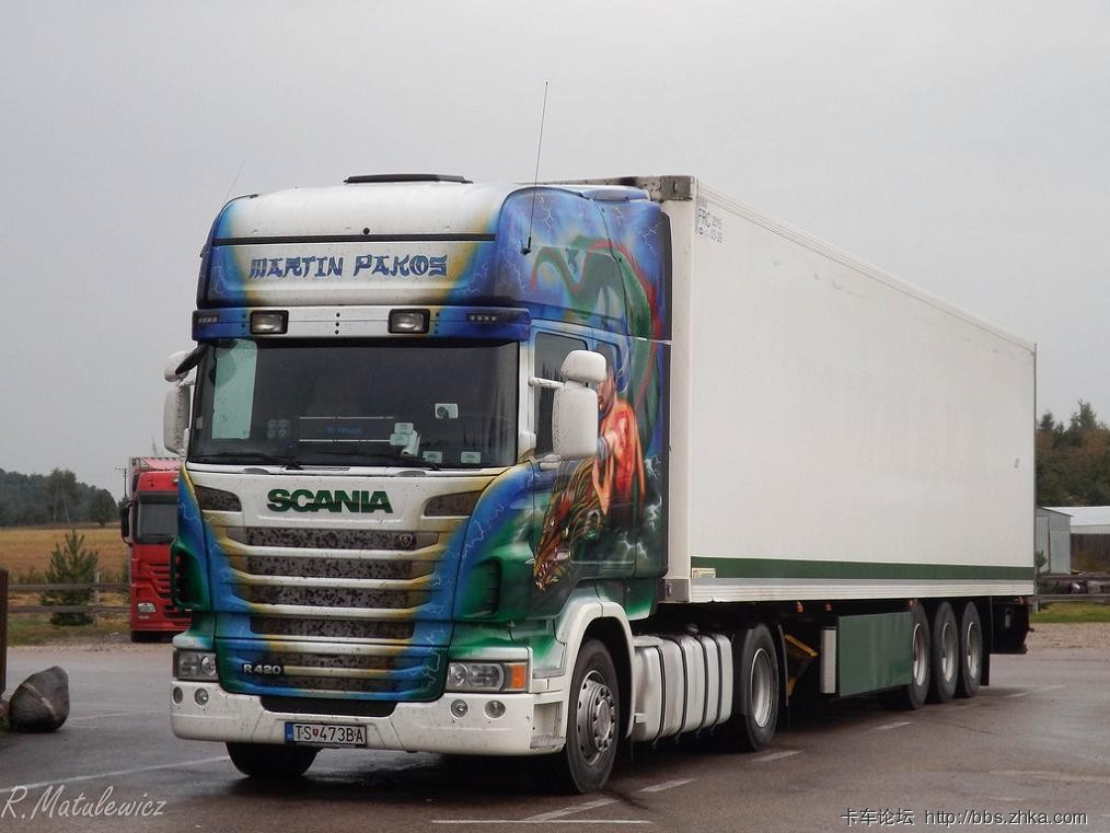 scania r730 "bruce lee"