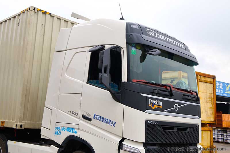 卡车论坛重庆本地首台新款volvo fh500沃尔沃应该是提