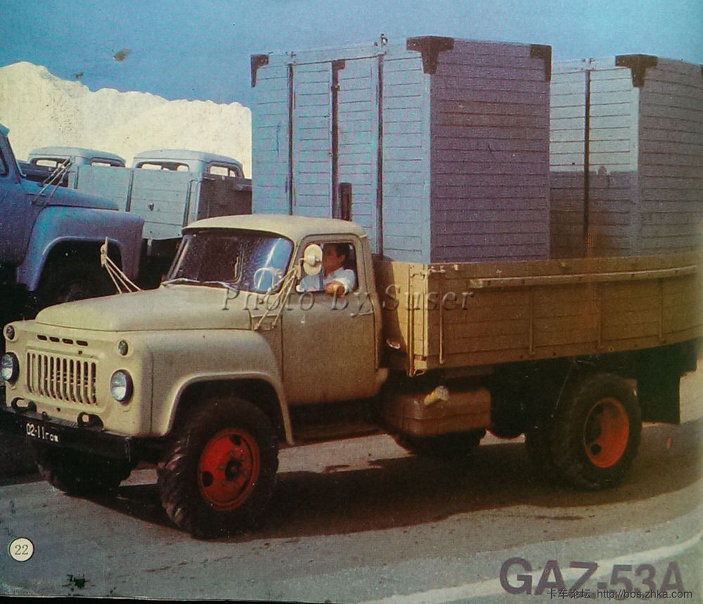 嘎斯gaz-53a型4吨汽油卡车